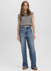 Wide-Leg Mid-Rise Jean