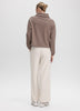 Half-Zip Textured Pullover - Hyba