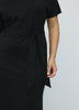 Short-Sleeve Off-the-Shoulder Midi Dress