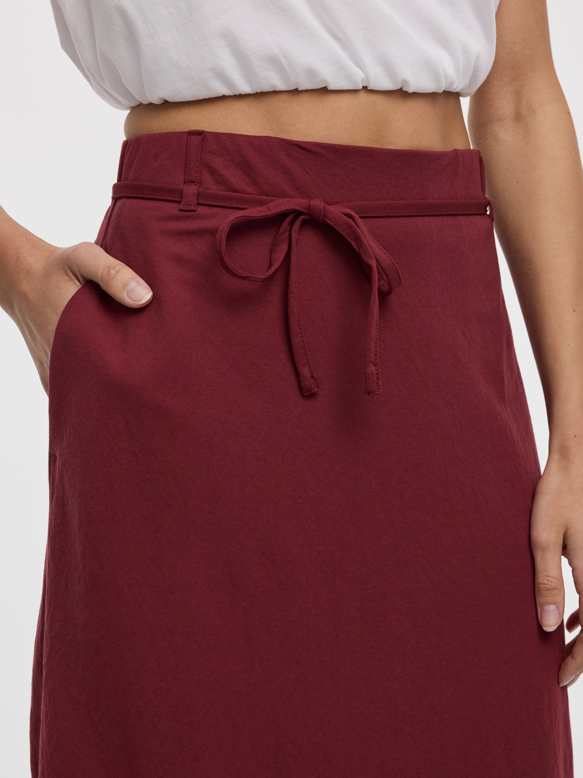 Pull-On Maxi Skirt
