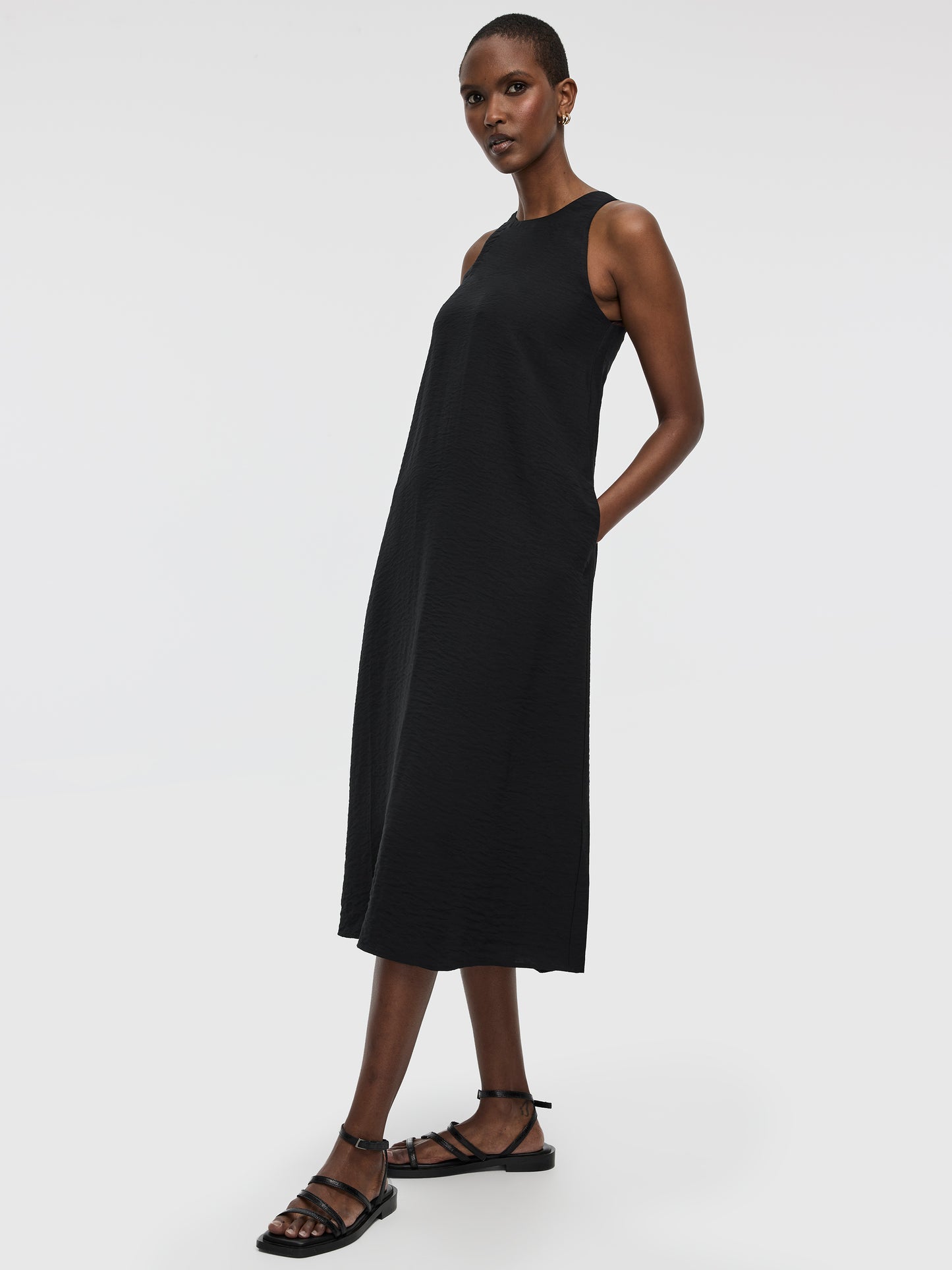 Sleeveless Midi Dress