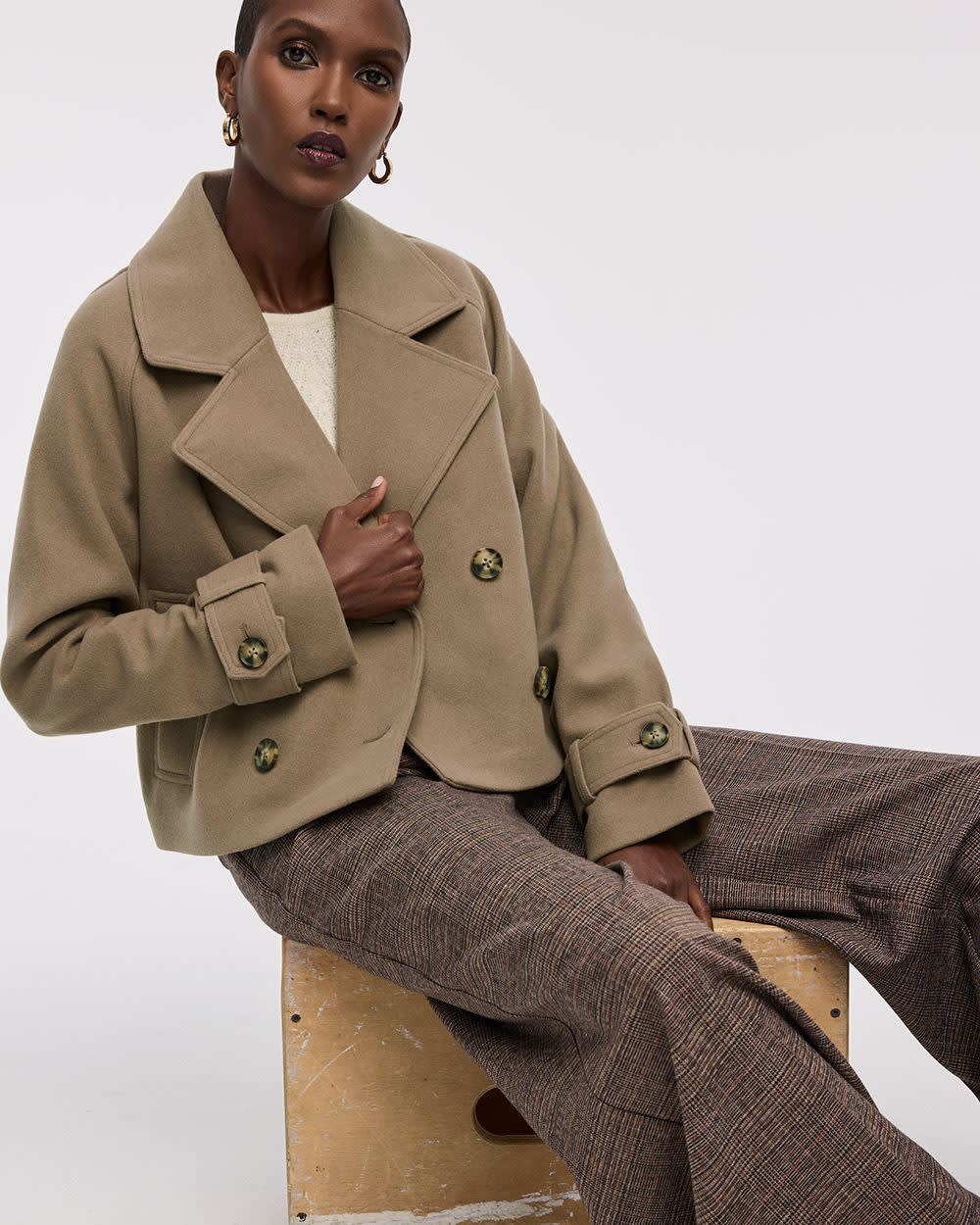 Short Trench Coat