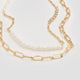 Double-Layer Short Necklace