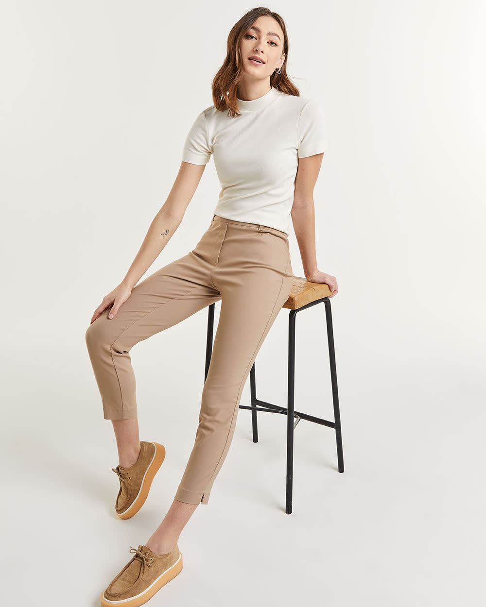 High Rise Slim Leg Ankle Pant The Iconic - Petite