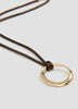 Cord Necklace with Pendant