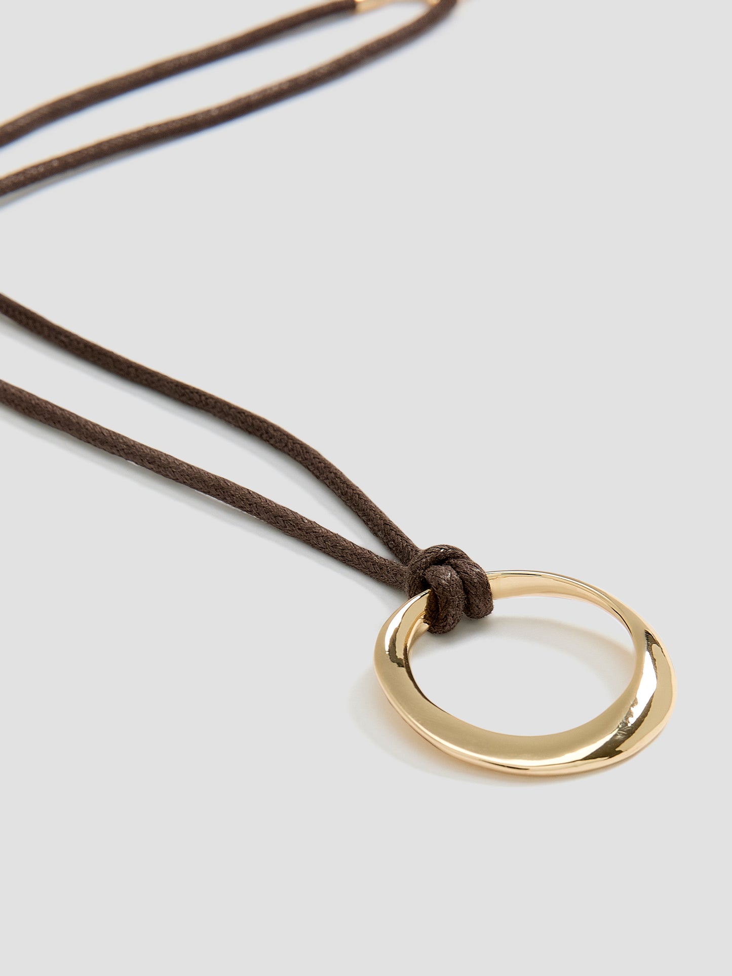 Cord Necklace with Pendant
