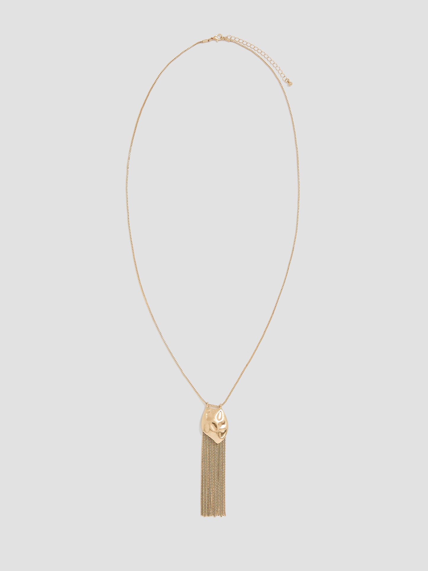 Necklace with Fringe Pendant