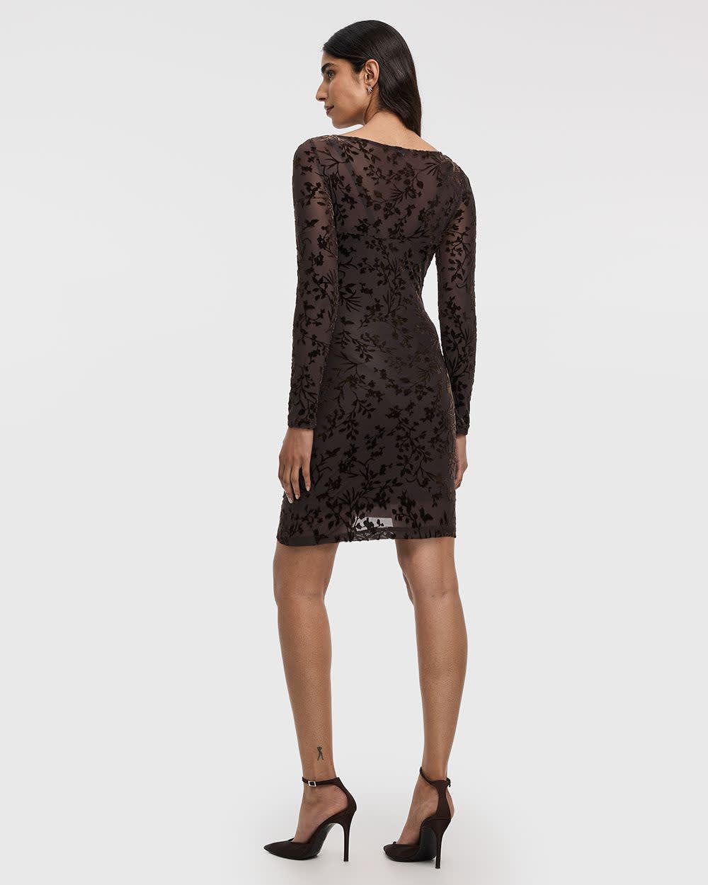 Long-Sleeve Bodycon Mini Dress | Regular | Reitmans Long-Sleeve Bodycon Mini Dress | Regular | Reitmans