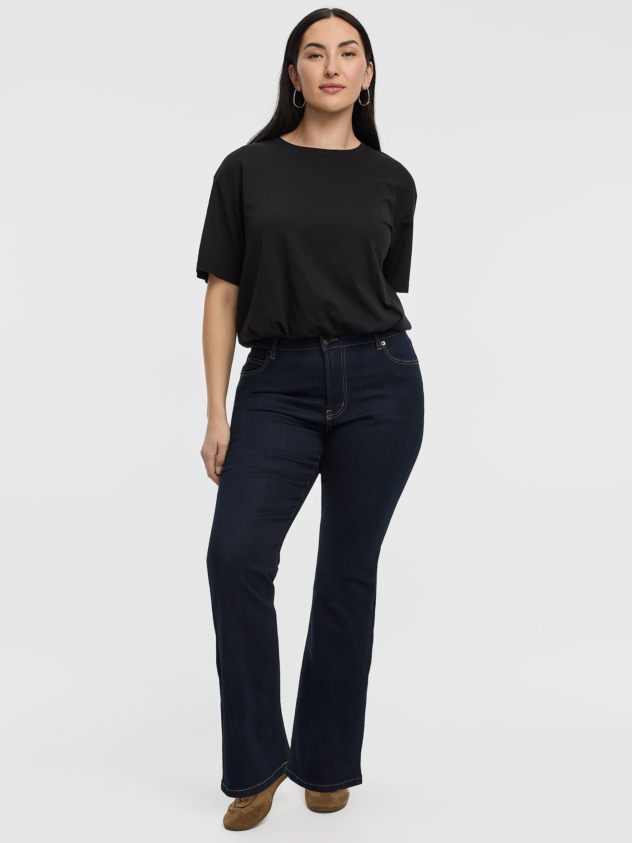Boot-Leg Mid-Rise Jean - Curvy Fit