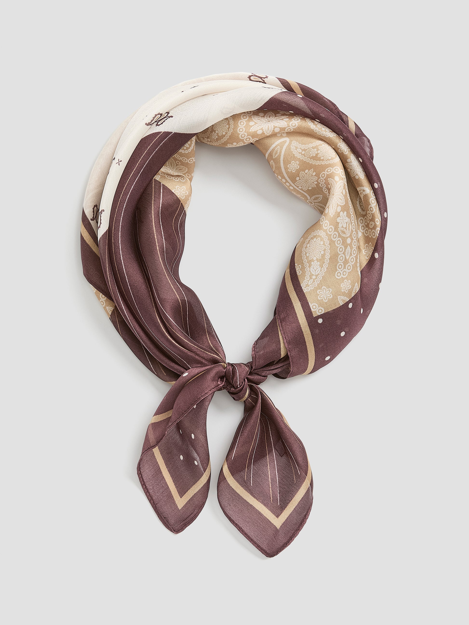 Four-Square Square Scarf