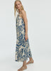 Sleeveless Square-Neck Maxi Dress