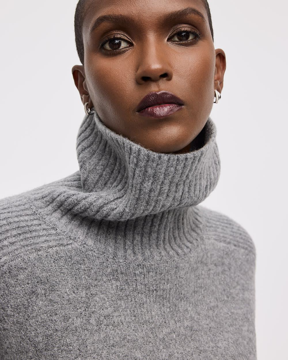 Long-Sleeve Turtleneck Pullover