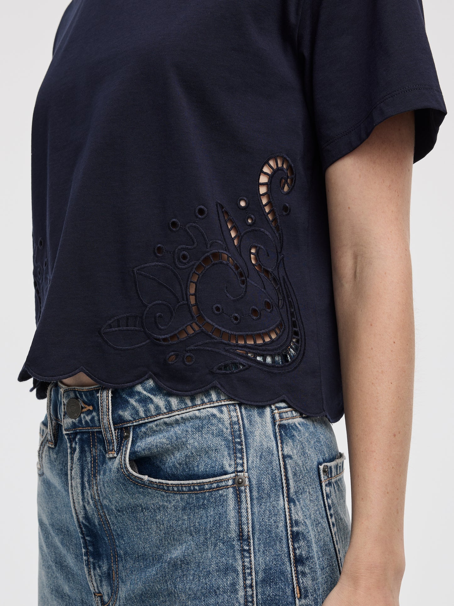 Crew-Neck Boxy T-Shirt