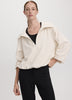 Half-Zip Textured Pullover - Hyba
