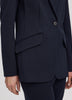 Fitted One-Button Knit Blazer - The Modern Stretch (R)