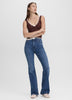 Flare-Leg High-Rise Jean