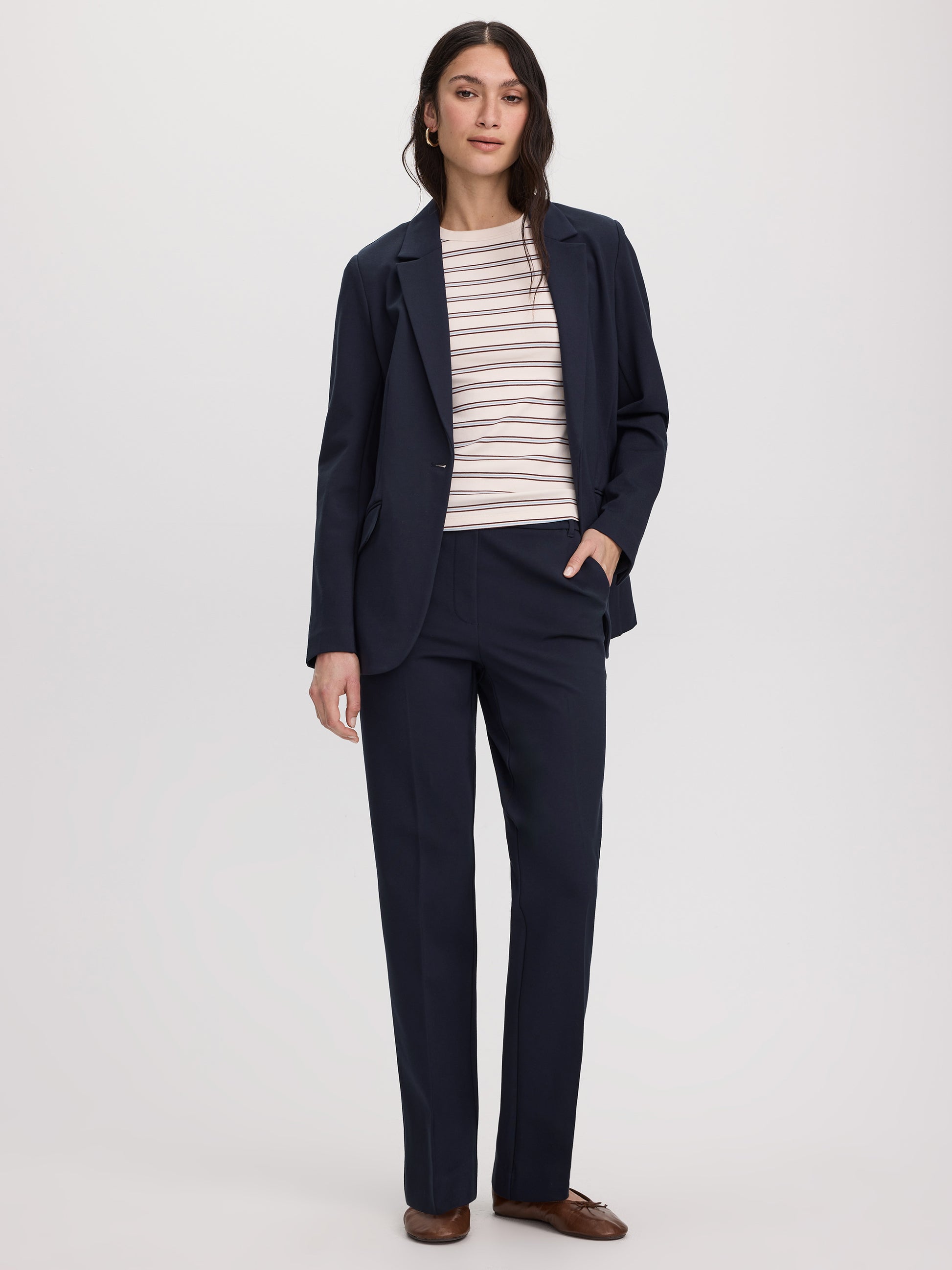Straight Leg Knit Pant – EcoCosy™ Fabric – Ladies Collection