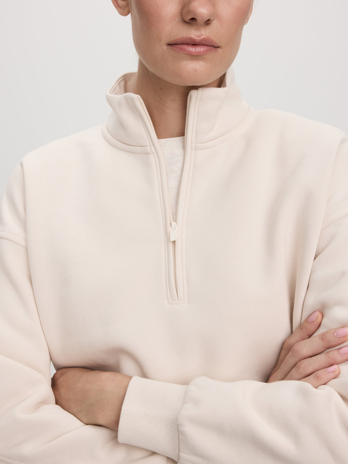 Polar Fleece Half-Zip Pullover - Hyba