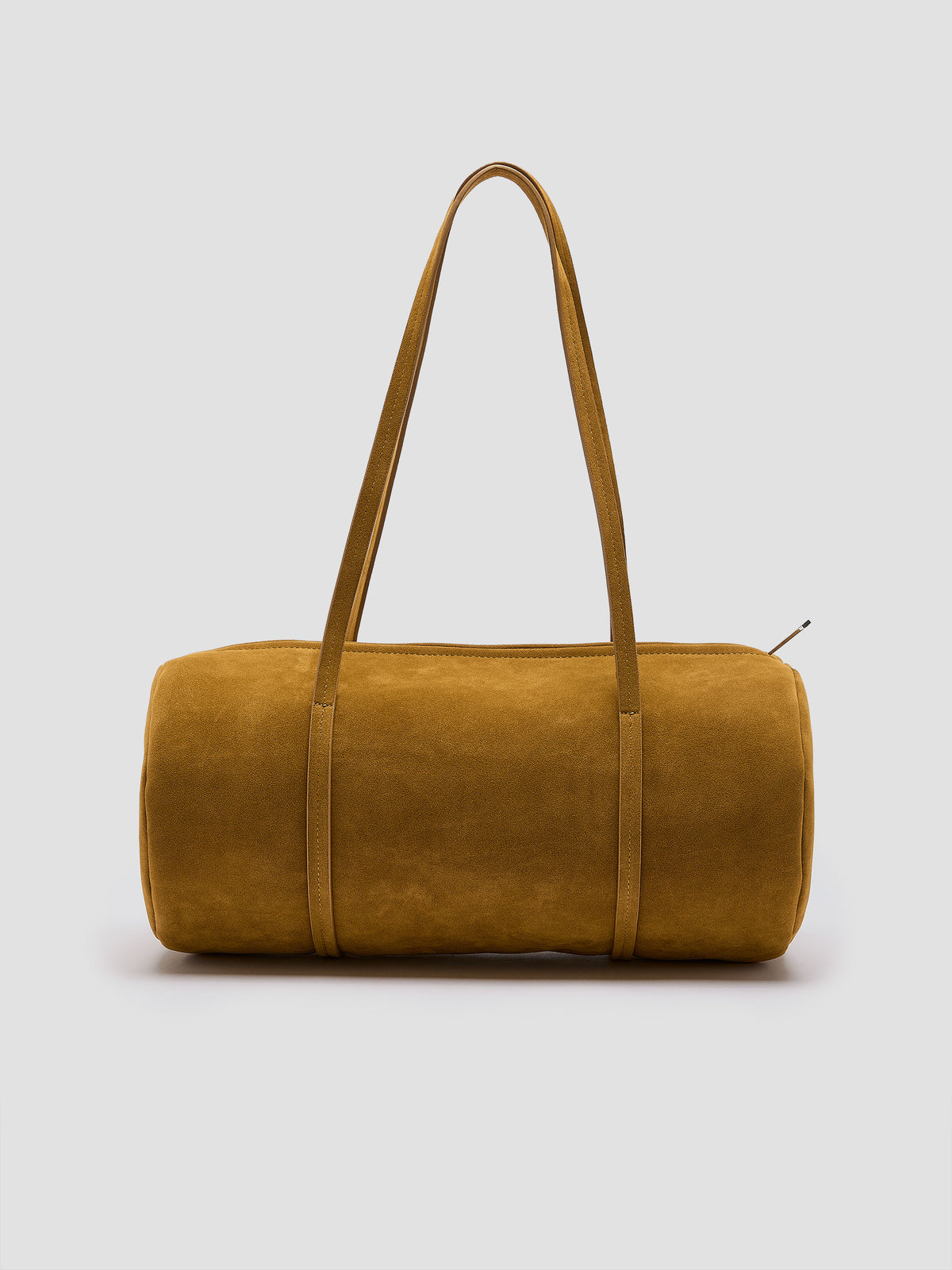 Faux Suede Shoulder Bag