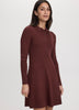 Long-Sleeve Polo Mini Dress