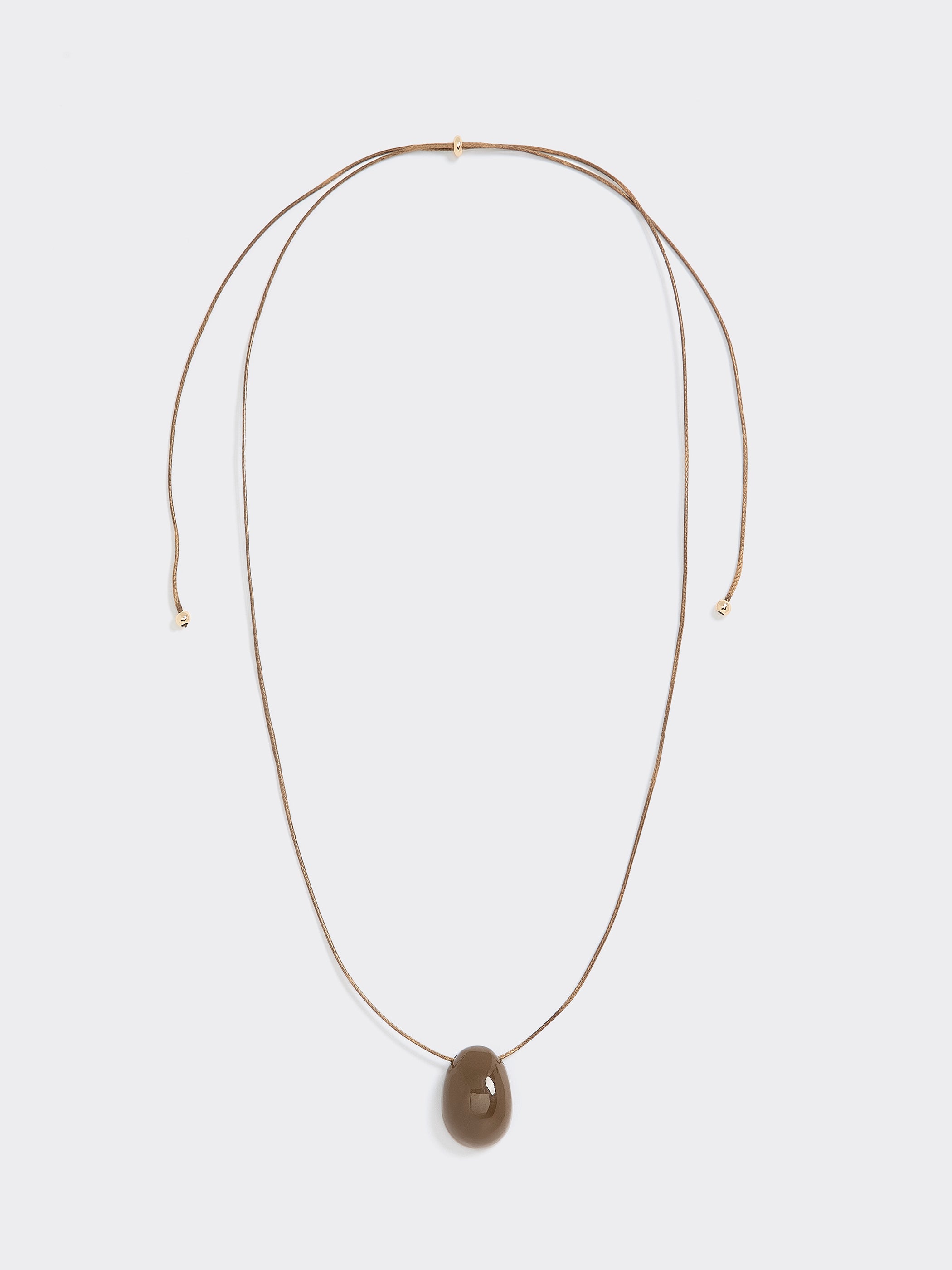 Cord Necklace with Pendant