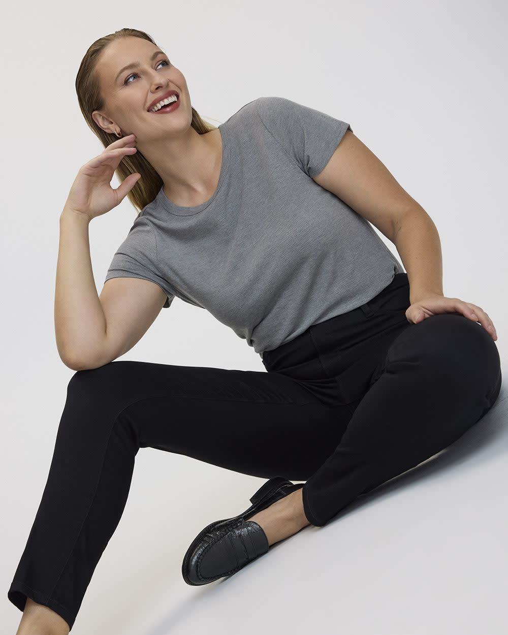 Skinny-Leg High-Rise Jean - The Signature (R) - Curvy Fit