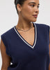 V-Neck Knit Vest