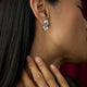 Earrings with Rhinestones