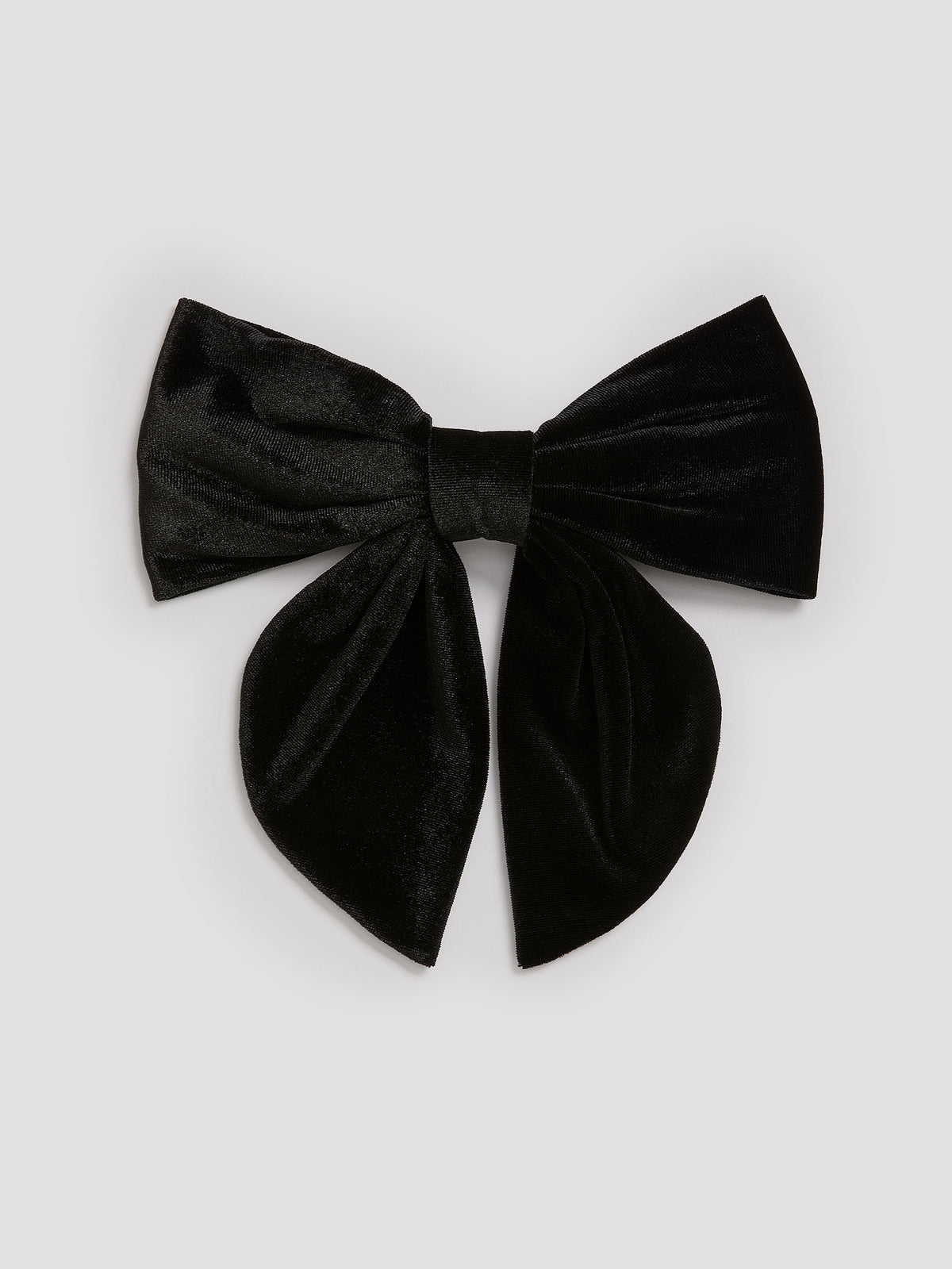 Hair Clip with Velvet Bow