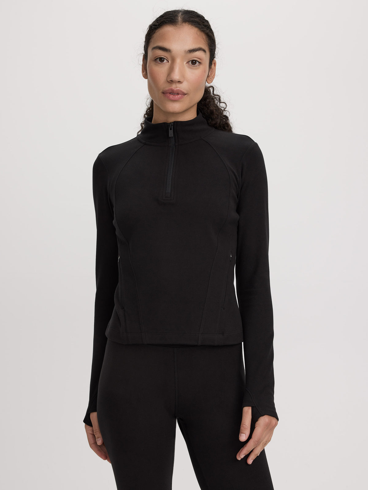 Long-Sleeve Half-Zip Base Layer - Hyba