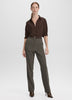 Straight-Leg High-Rise Pants - The Studio