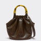 Faux Leather with Hard Handle