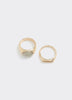 Rings with Stones - Set of 2