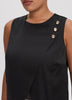 Sleeveless Wrap Top