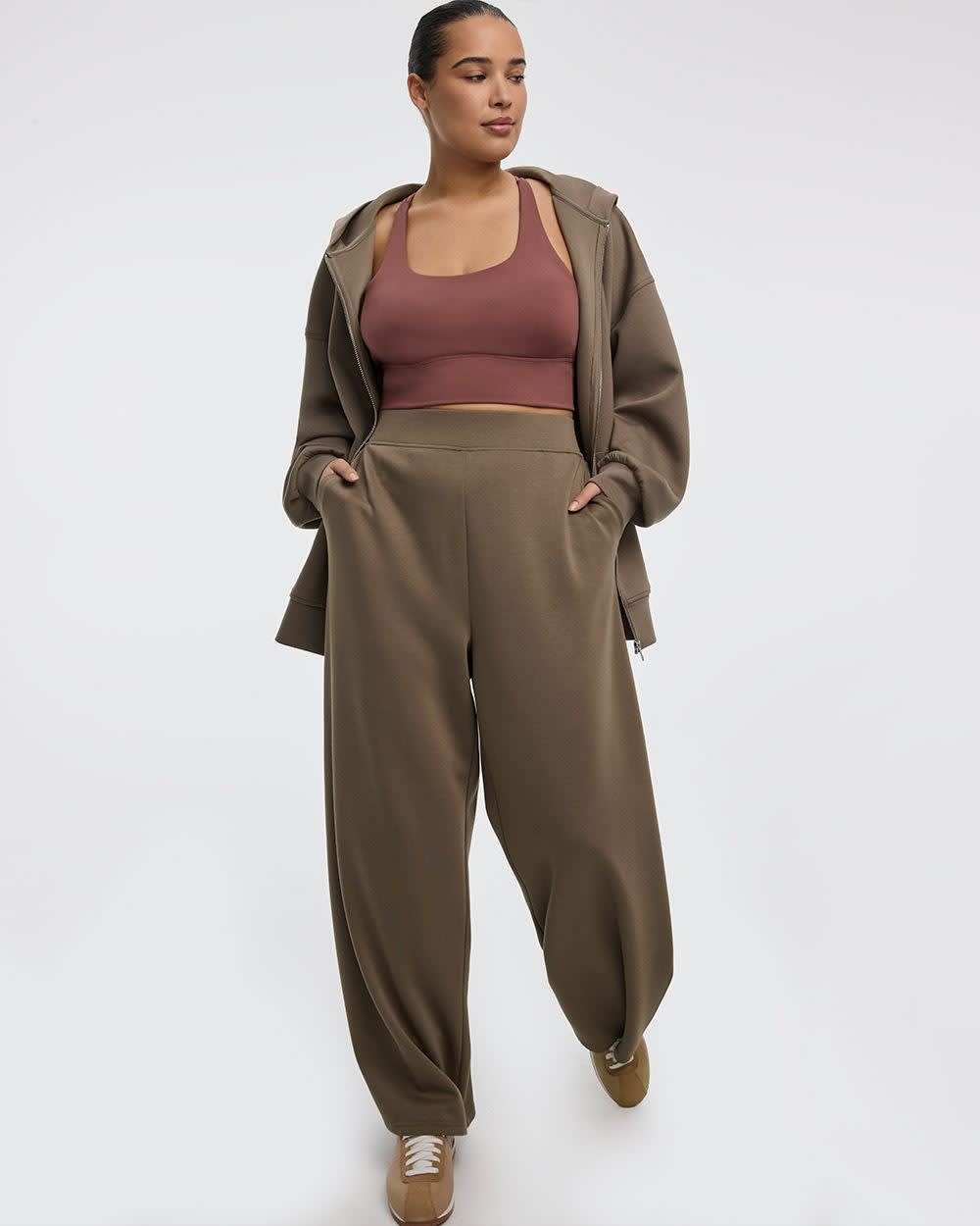 Wide-Leg Pull-On Pant - HYLUX Hyba