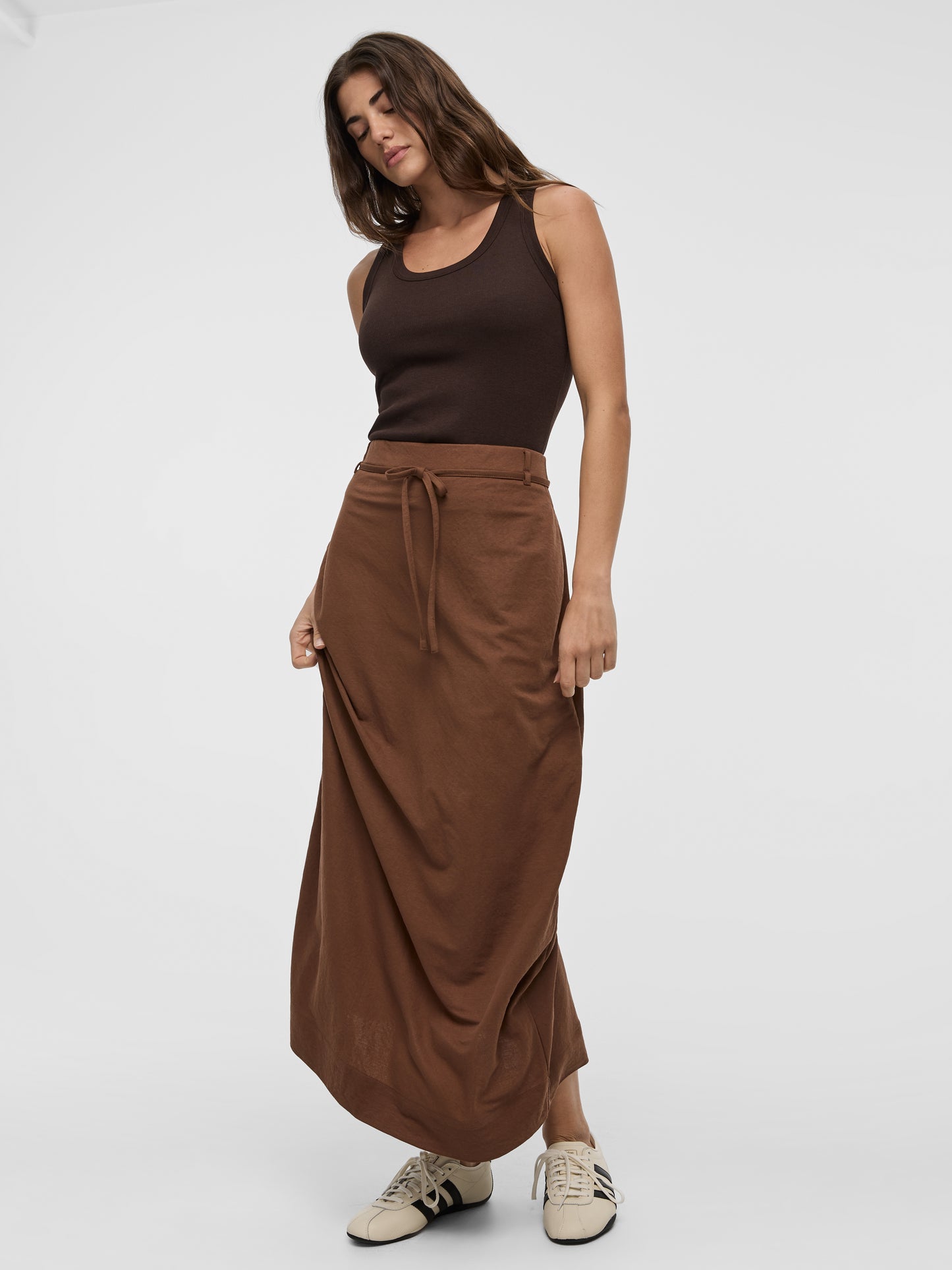 Pull-On Maxi Skirt
