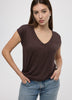 Extended-Sleeve V-Neck Tunic