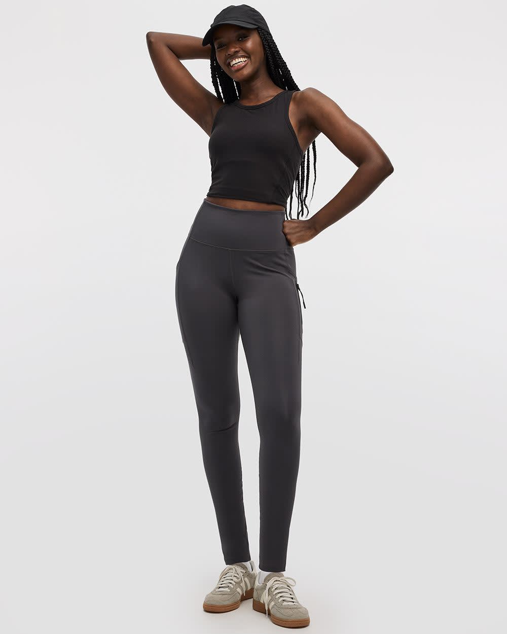 Super High-Rise Legging with Sealed Pocket - Hyba