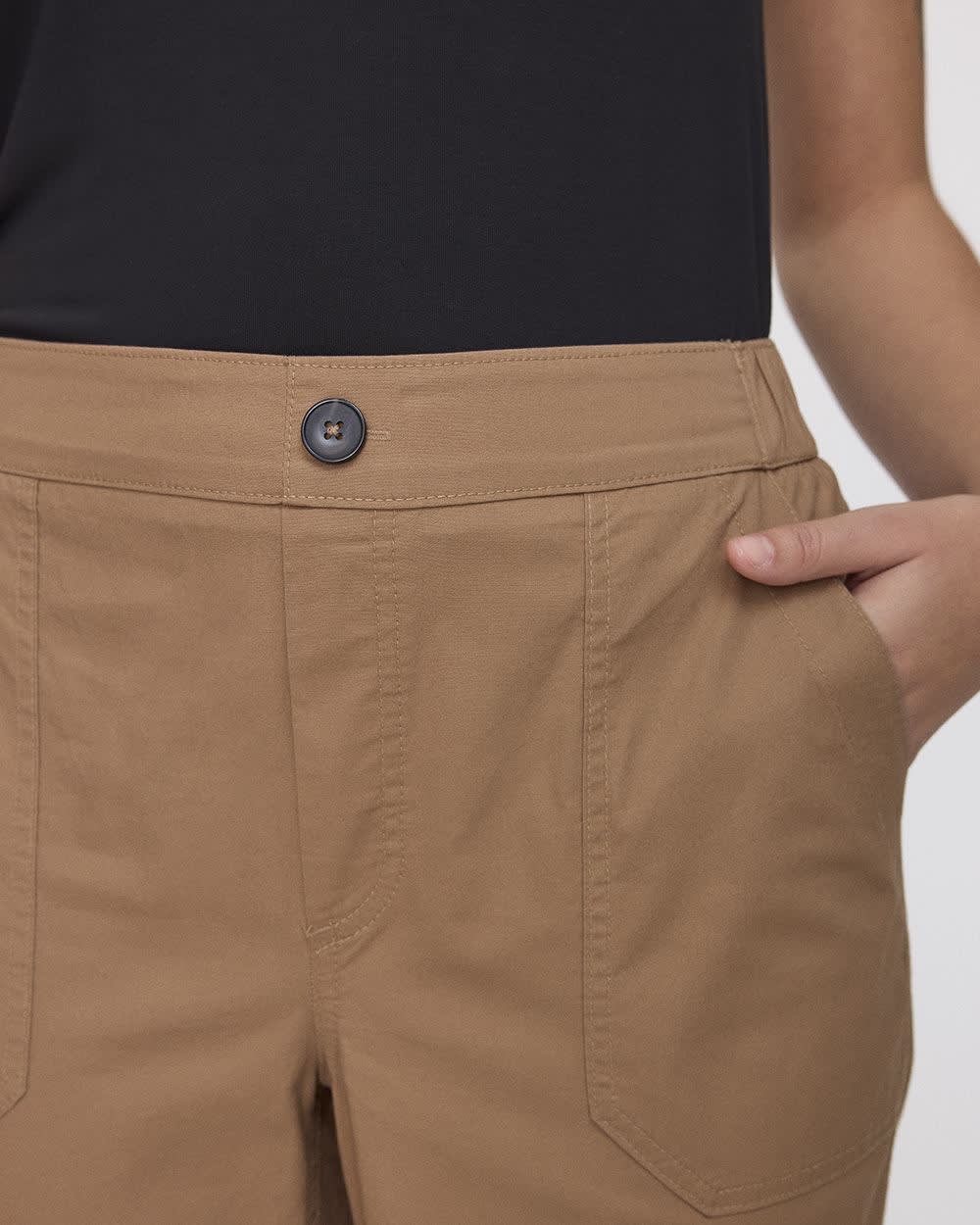 Poplin Jogger with Cargo Pockets