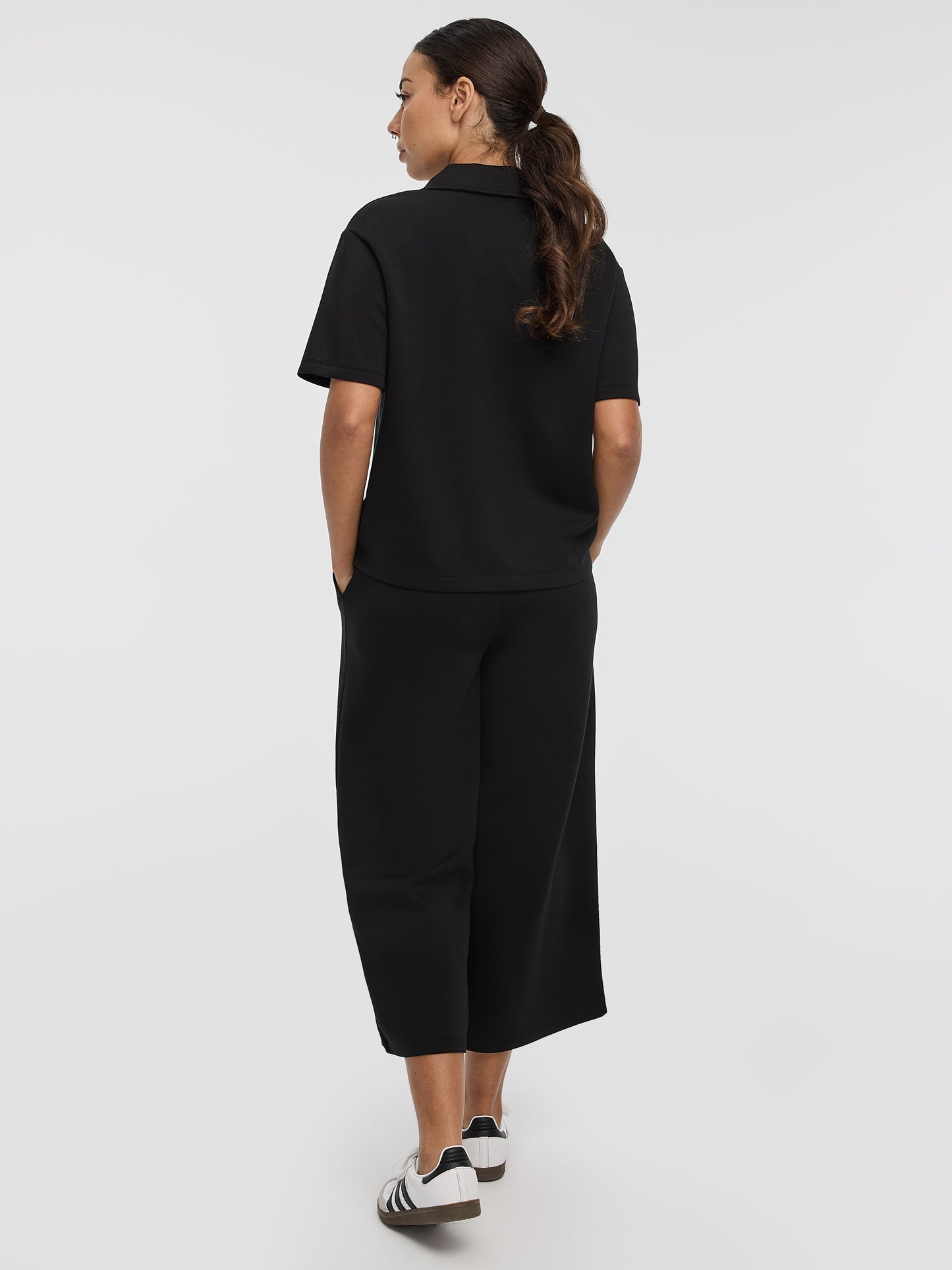 Short-Sleeve Half-Zip Polo - HYLUX - Hyba