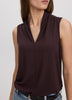 Sleeveless V-Neck Top