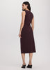 Sleeveless Midi Fitted Dress