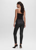 Skinny-Leg High-Rise Coated Jeans - The Signature (R)