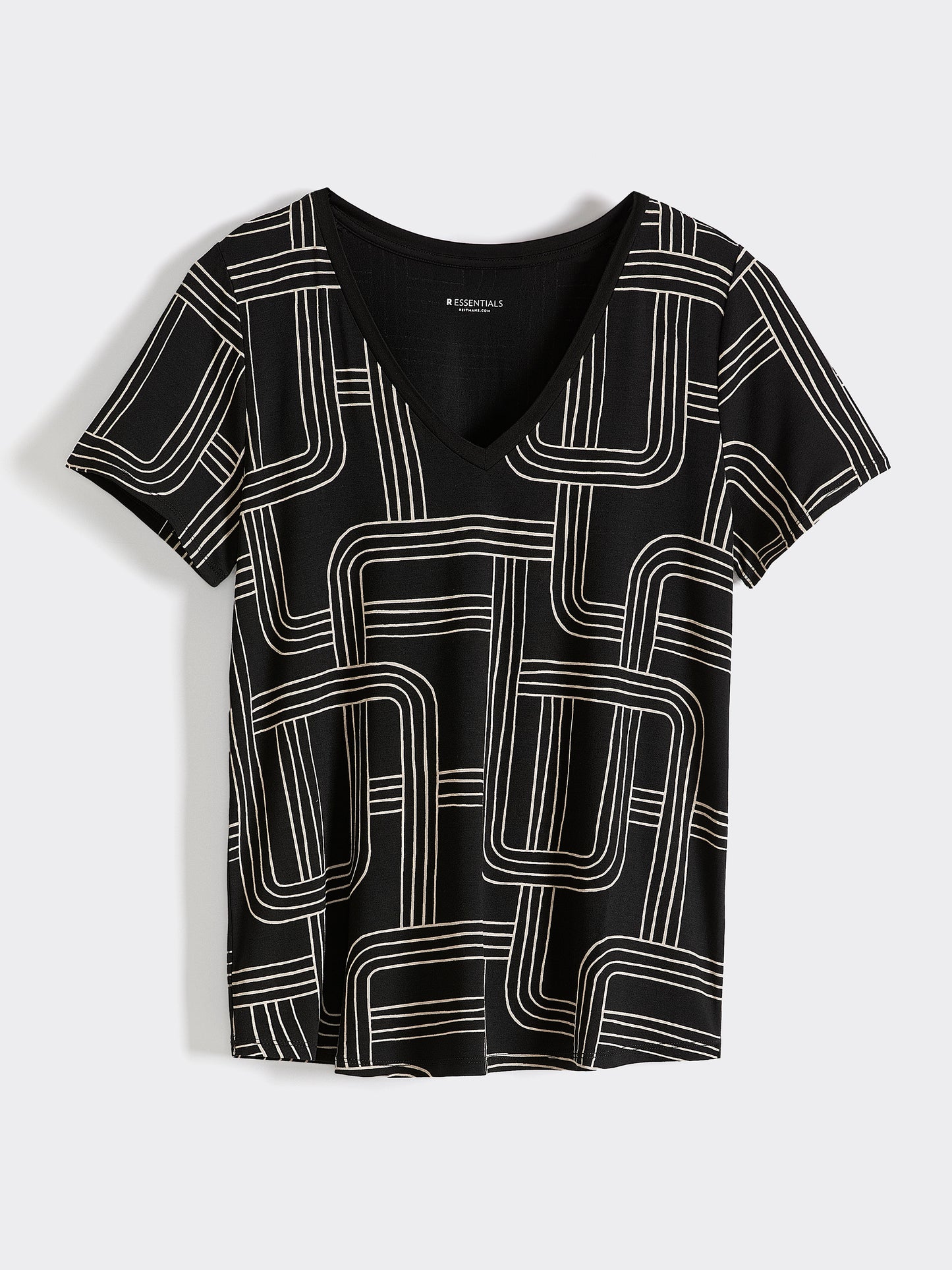 V-Neck Tee - R Essentials