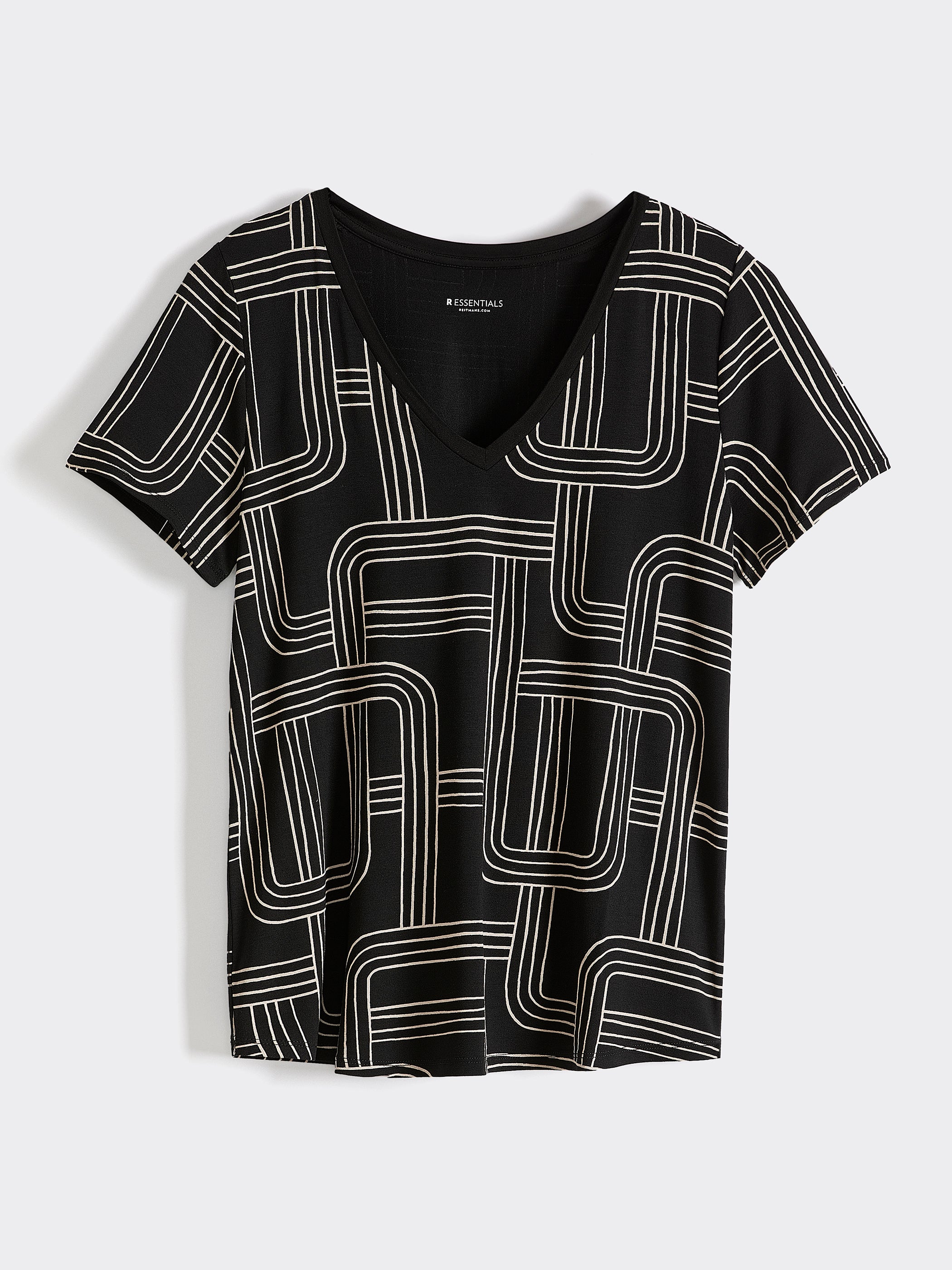 V-Neck Tee - R Essentials