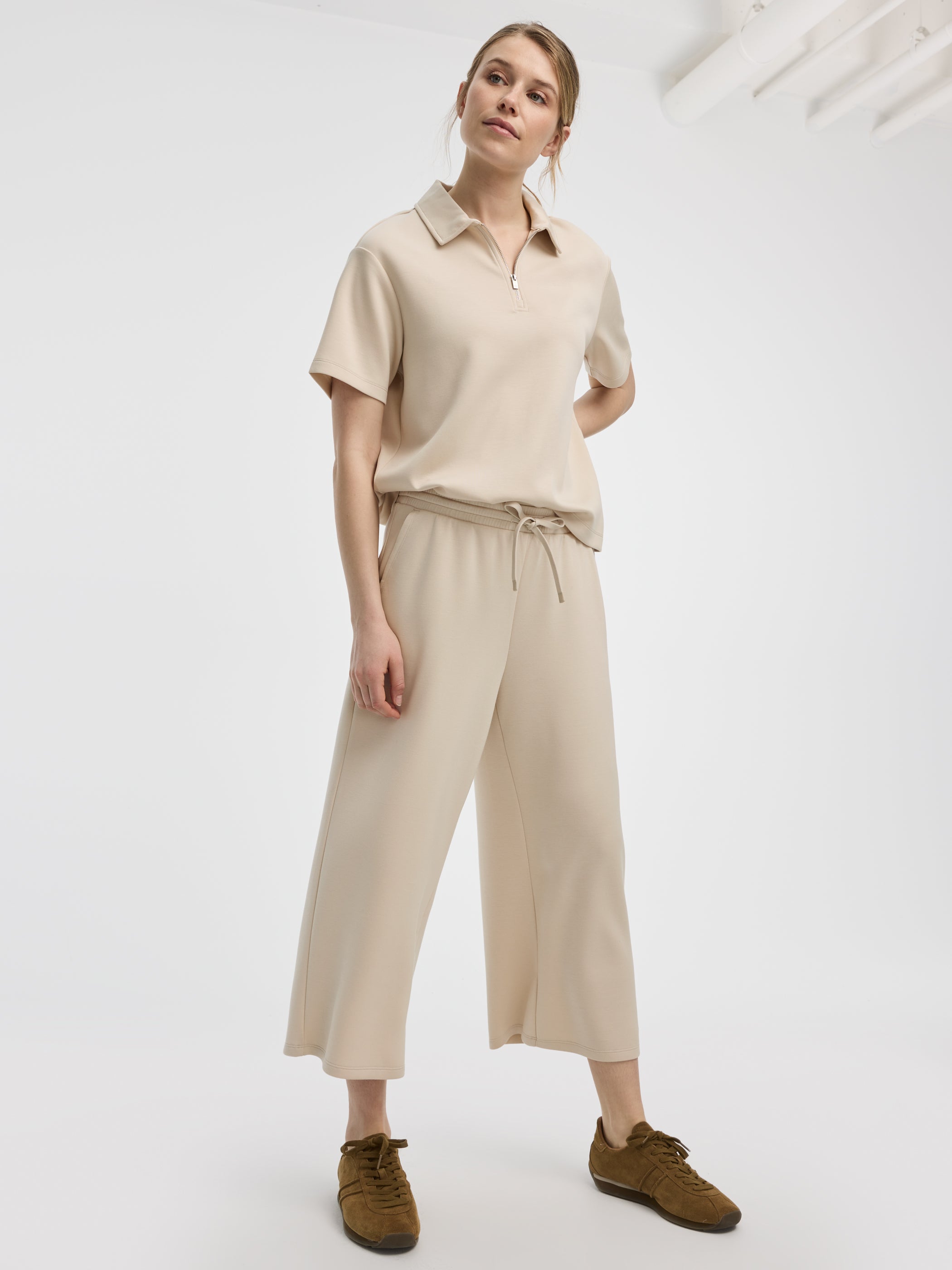 Pantalon court à jambe large – HYLUX Hyba