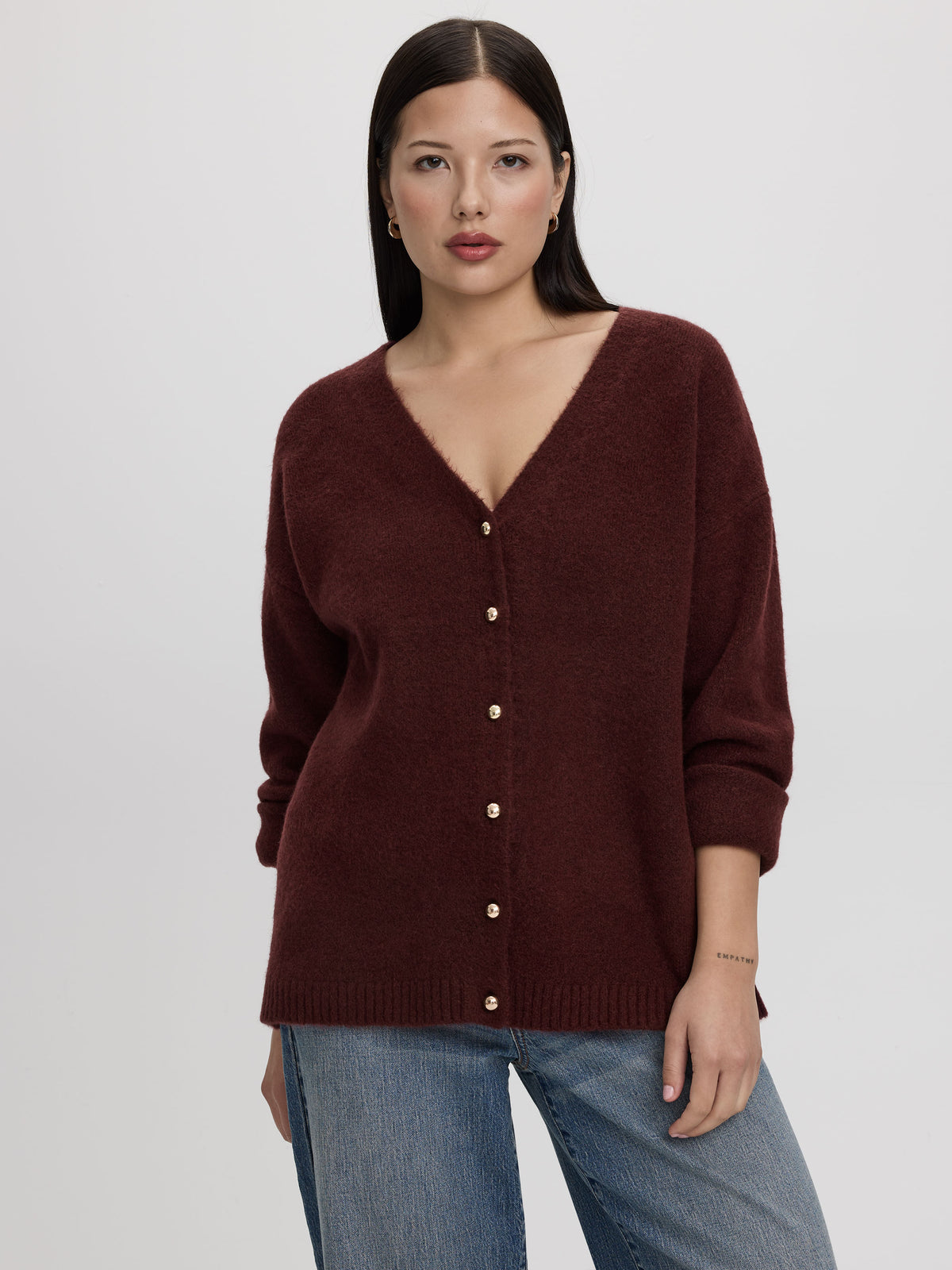 V-Neck Cardigan