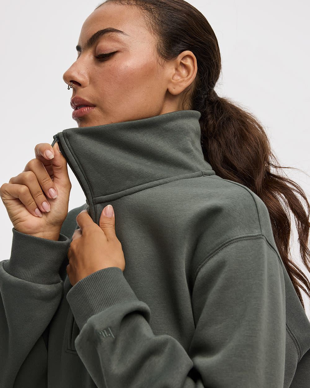 Pull à demi-zip - Hyba