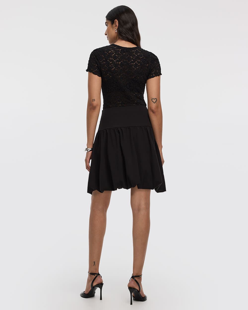 Bubble Miniskirt - The Timeless