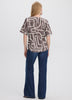 Crew-Neck T-Shirt Blouse